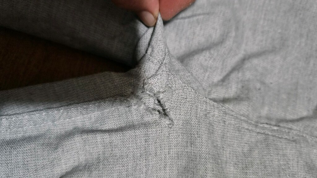#Erkek pantolon #Mudo ünlü markadan keten..Ağda yırtık var, dikilir... - 7