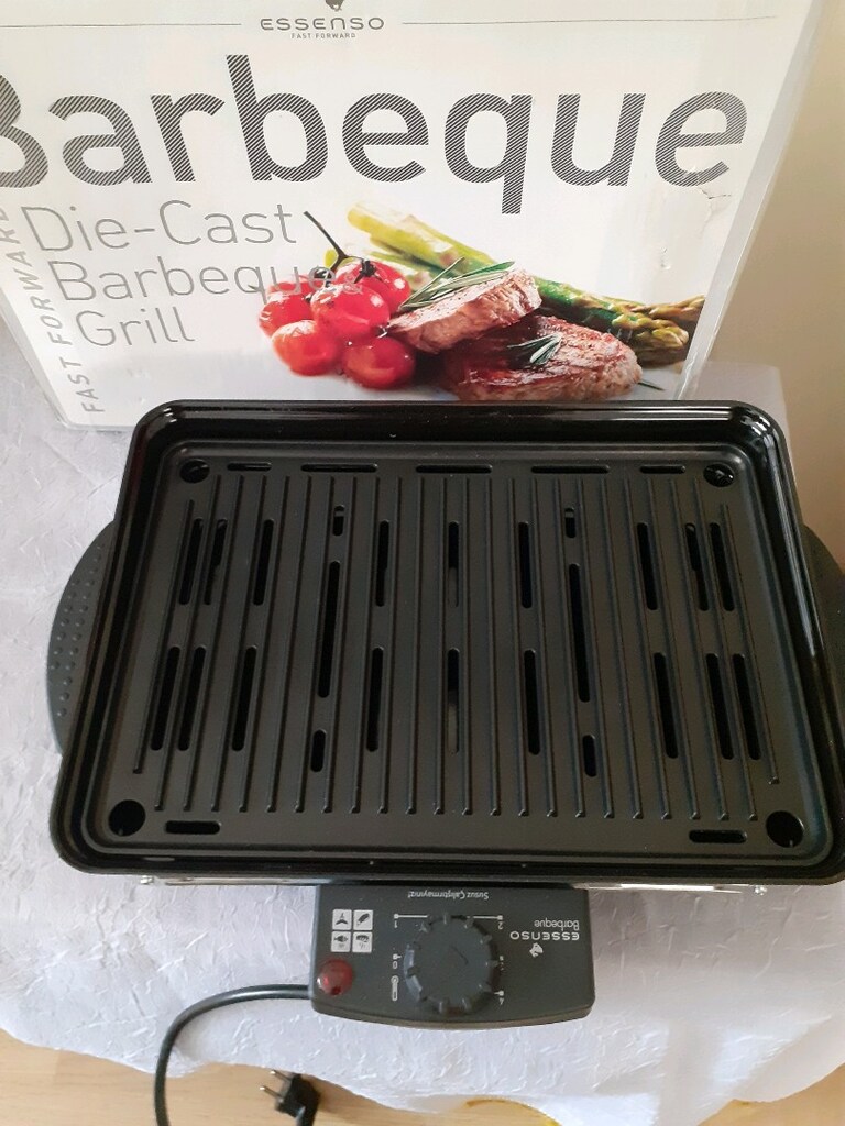 Essenso Döküm Elektrikli Barbeque Grill (Dumansız Izgara) - 8