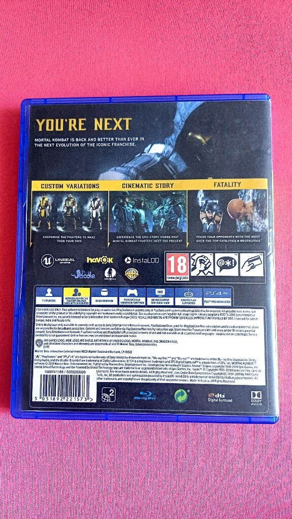 PS-4 MORTAL COMBAT 11 EFSANE OYUN SIFIR GİBİ TEMİZDİR ÇİZİKSİZ - 2