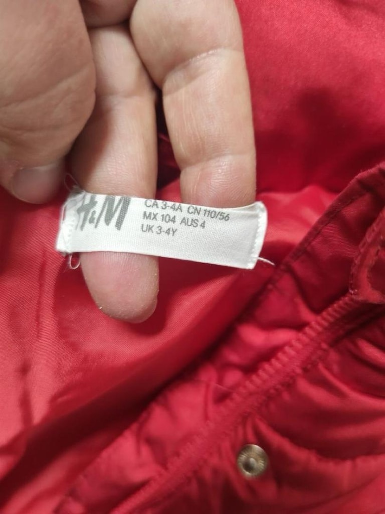 H&M kaban mont kız çocuk 3-4 yaş - 7