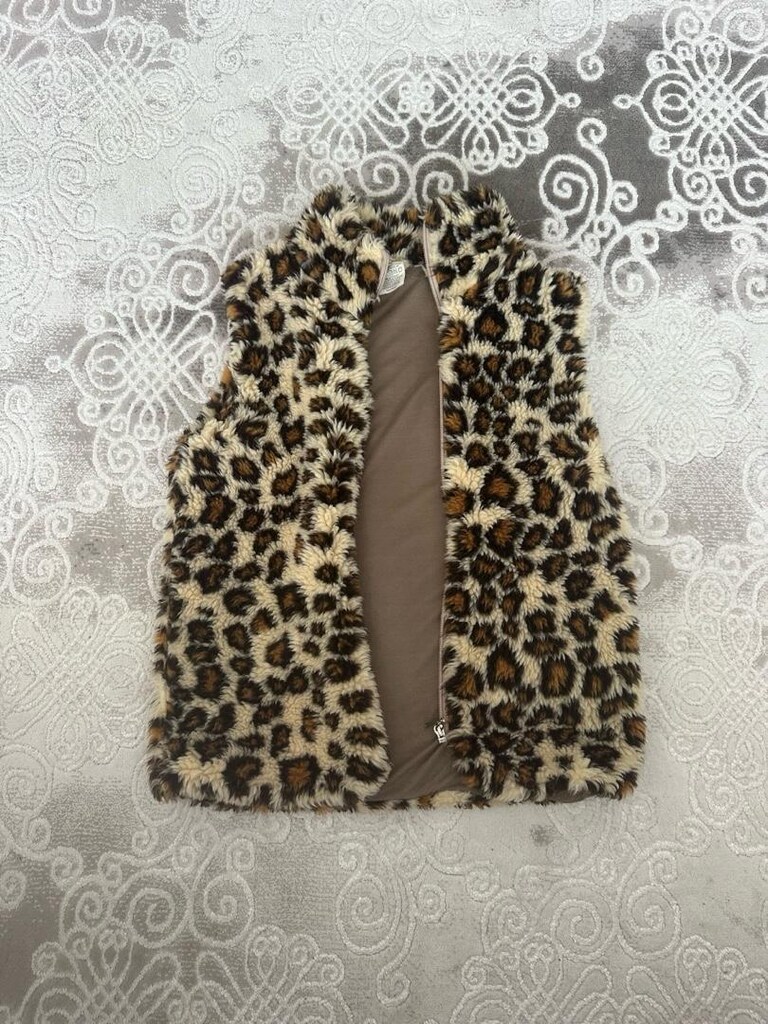 Kürk / peluş yelek - 2