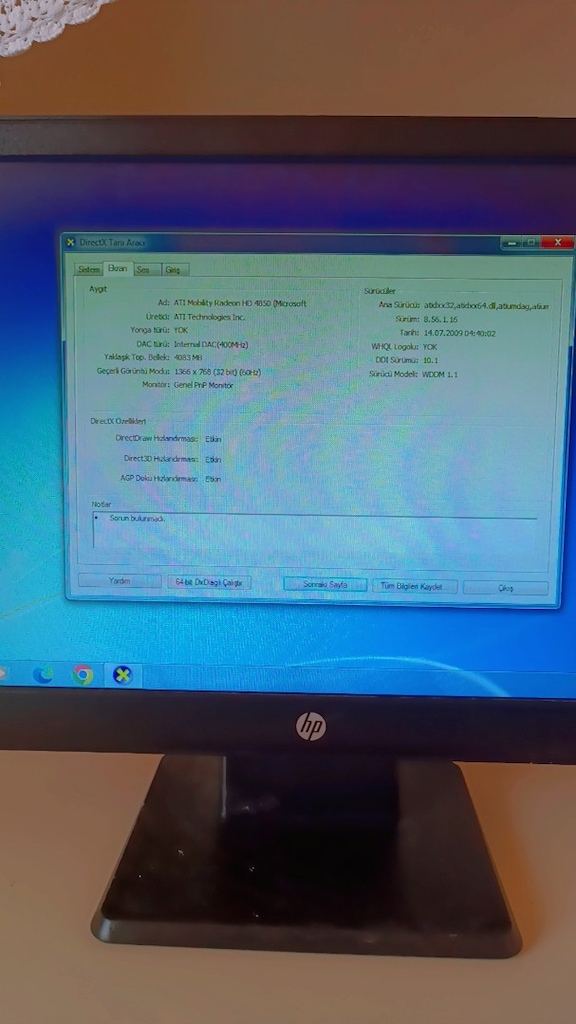 *fx6350 işlemci *16gb ram*300gb hdd *1gb ekran kartı paylaşımla 4gb - 3