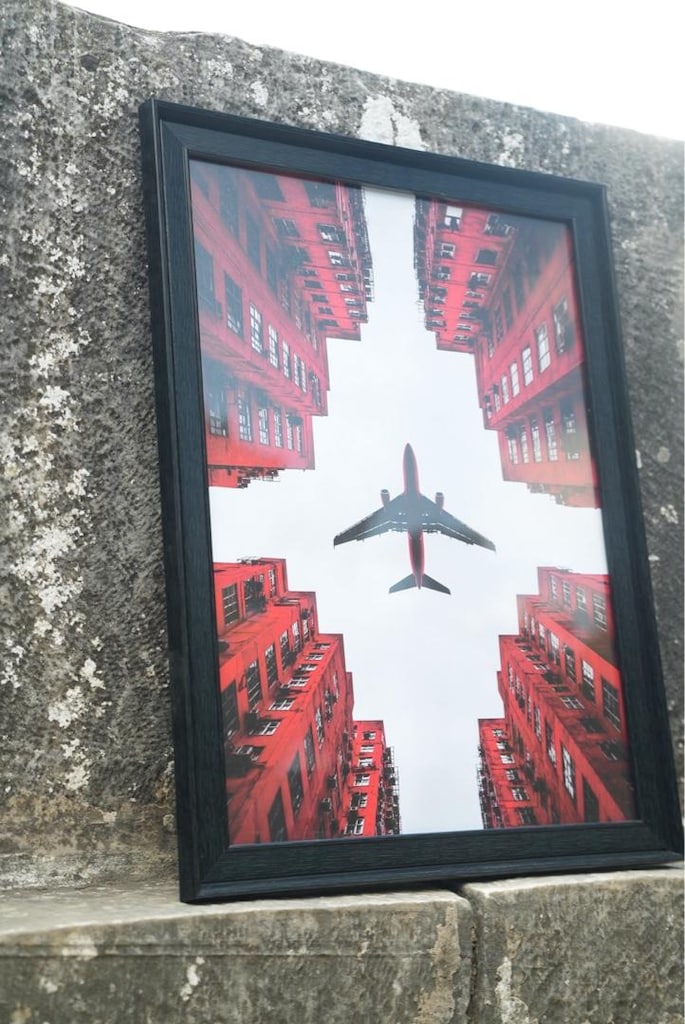 50x70 PREMİUM CAMLI ÇERÇEVELİ TABLO - 3
