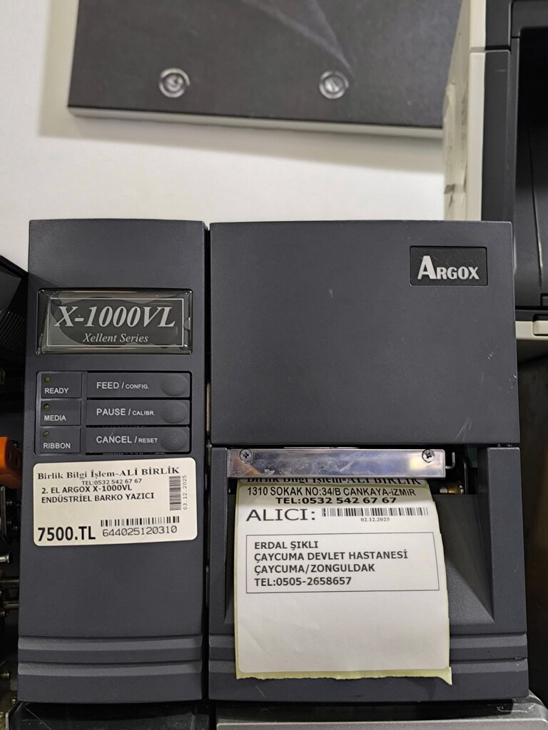Argox x1000vl Barkod Yazıcı - 3