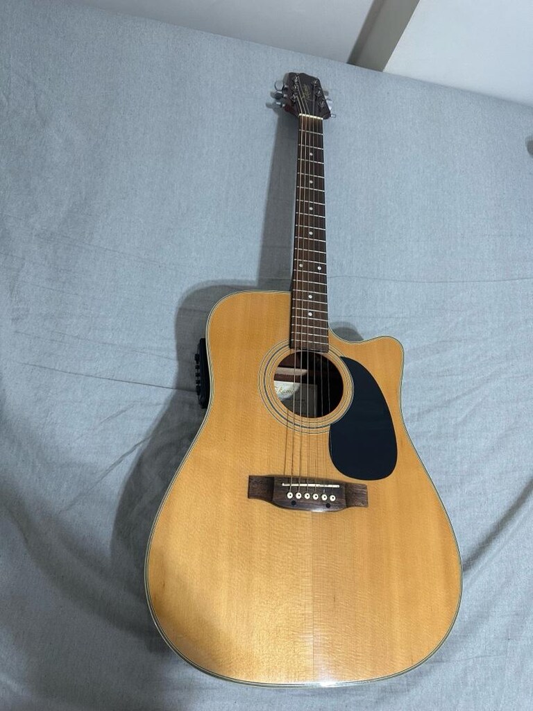Takamine EG530C Korea Yapımı elektro akustik gitar - 9