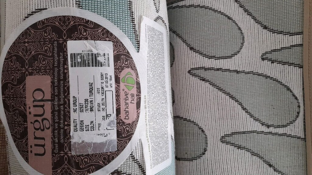 bahariye halı 160*230 cm. ebatlarında 2 adet - 3