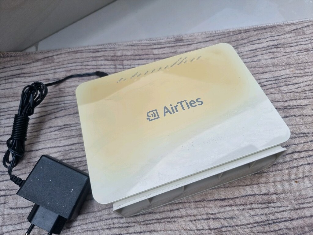 Airties 5760 5 GHZ ve 2.4 GHZ 2 bant modem - 5