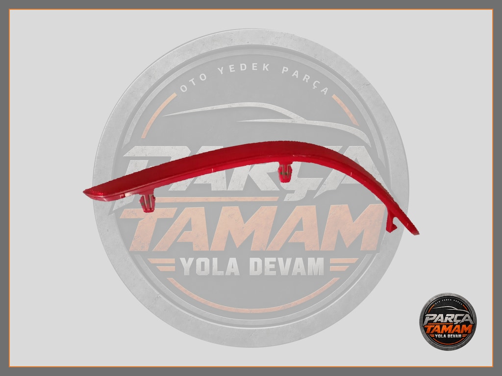 CADDY 2010 2019 ARKA TAMPON REFLEKTÖR SAĞ ORJİNAL SIFIR NO:1623644067 - 6