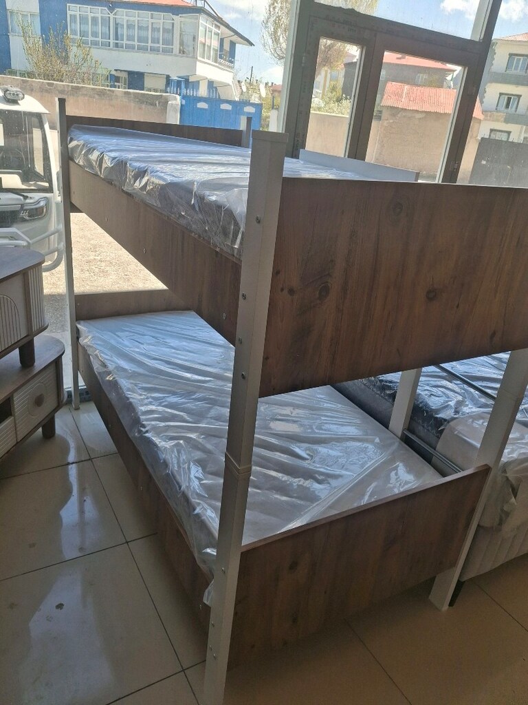 ahşap ranza sıfır ürün yatak dahil 20 bin tl yakın adrese teslim - 2