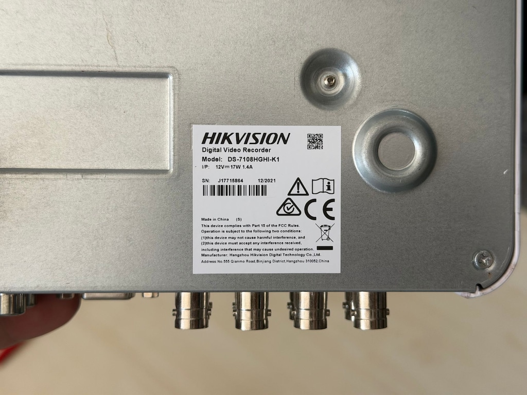 Hikvision DS-7108HGHI-K1 Full HD 8 Kanal DVR Kayıt Cihazı - 5
