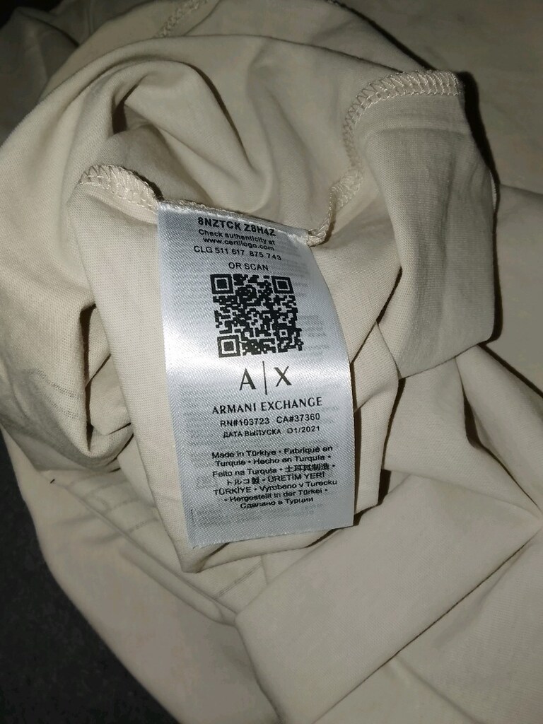 Armani Exchange T-shirt. — görsel 7/9