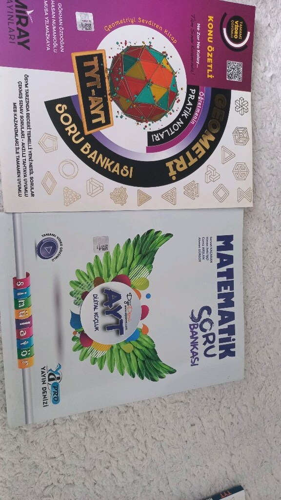 Tyt_Ayt 2026 hiç çözülmemiş test kitapları 18 adet - 2