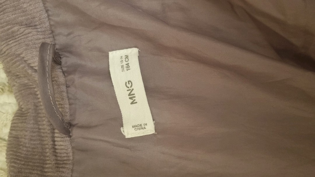 mango kids 100% pamuk mont. 11-12 yaş için uygun. - 8