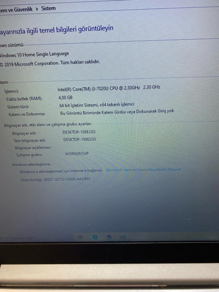 LENOVA LEPTOP İ3 7.ci NESİL YANINDA SÜPER HEDİYELER OSMANİYE - 7