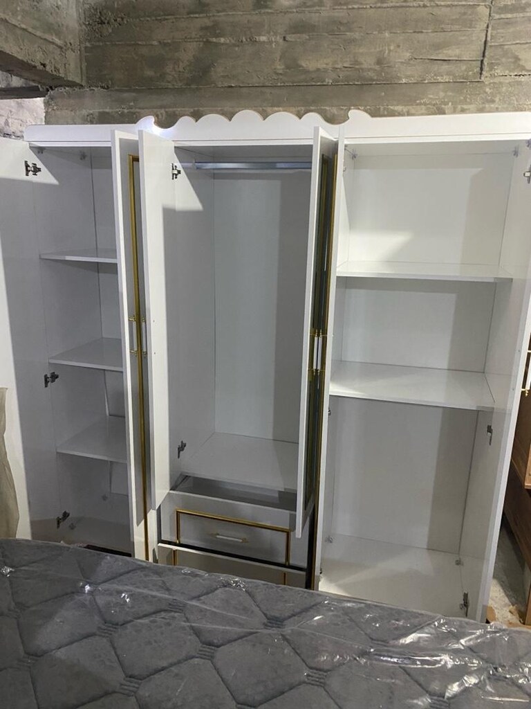 SIFIR GARDIROP (KOMPLE MDF 6 kapaklı dolap) - 3