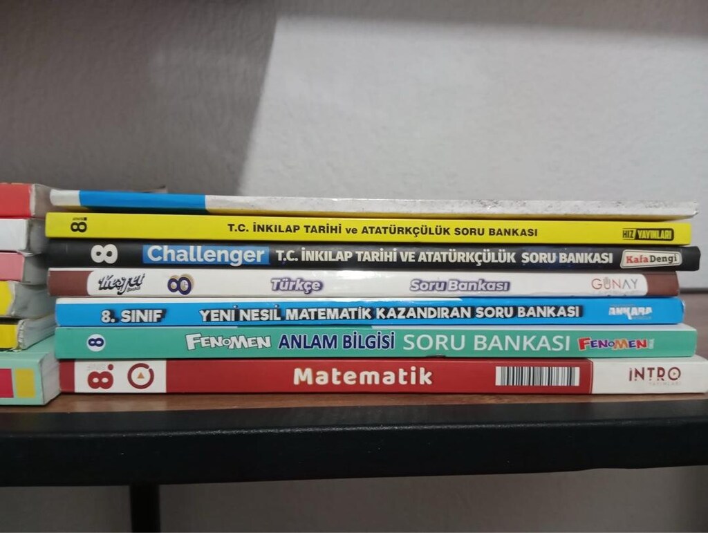 Lgs hazırlık kitabı -çalışma kitabı - ek kitap -Türkçe - matematik-ing - 5