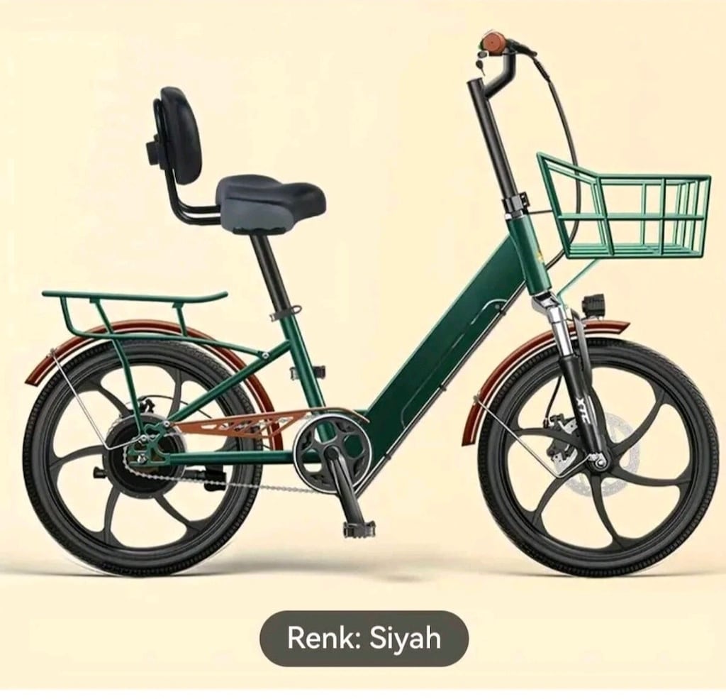 GENİŞ SIRT DAYAMALI BİSİKLET ELEKTRİKLİ BİSİKLET KOLTUGU SELE koltuk - 3