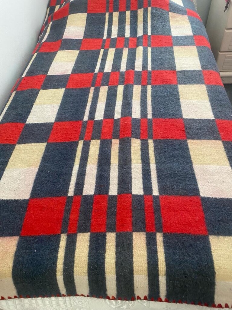Vintage YÜN BATTANİYE - 8