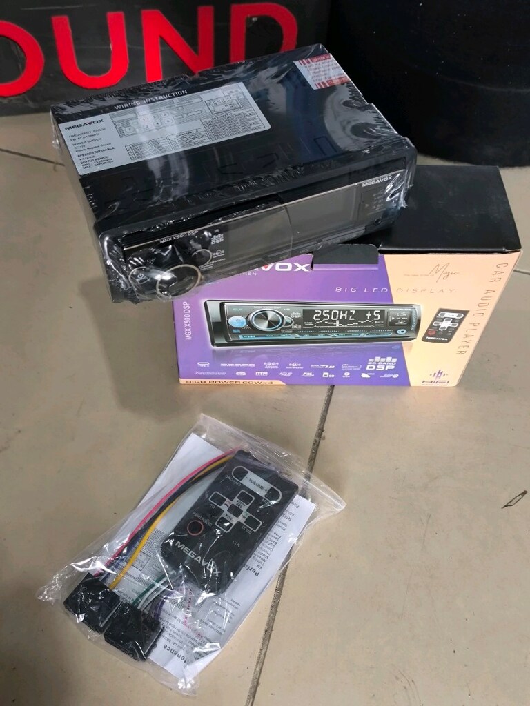 megavox Dsp Oto Teyp Bluetooth Usb Aux SİFİR - 2