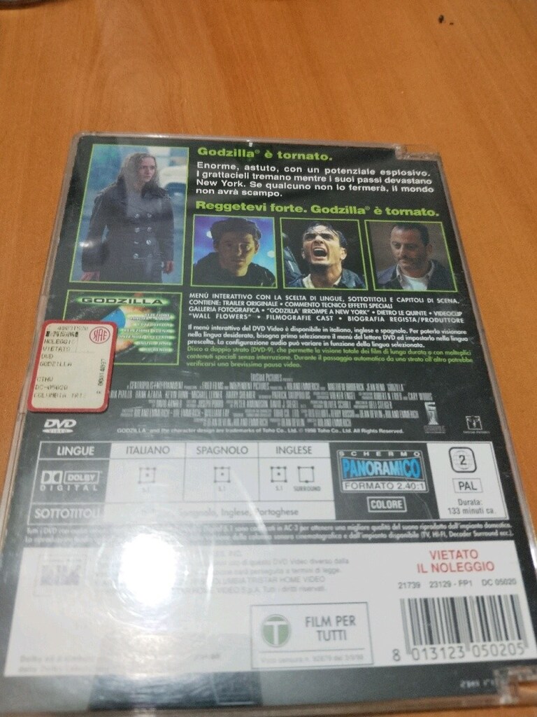 YENİ PAKETİNDE DVD FİLM ( GODZİLLA ) - 2