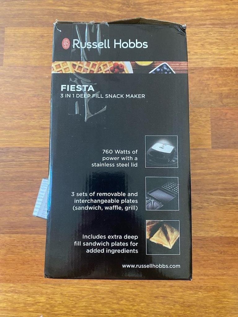 Russell Hobbs Fiesta 3’ü 1 Arada Tost / Waffle / Izgara Makinesi - 7