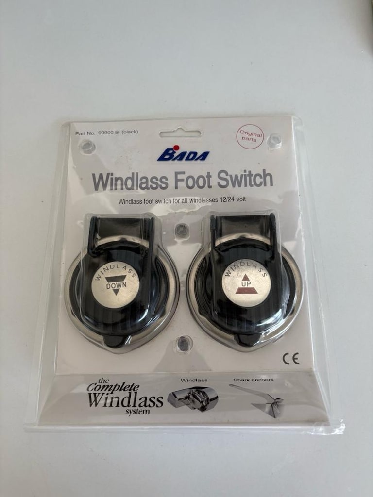 BADA Windlass Foot Switch 12V/24V UP-DOWN Ayak Butonu (Sıfır) - 2