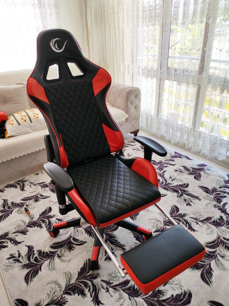 Rampage KL-R61 Styles Serisi Oyuncu Koltuğu Kırmızı