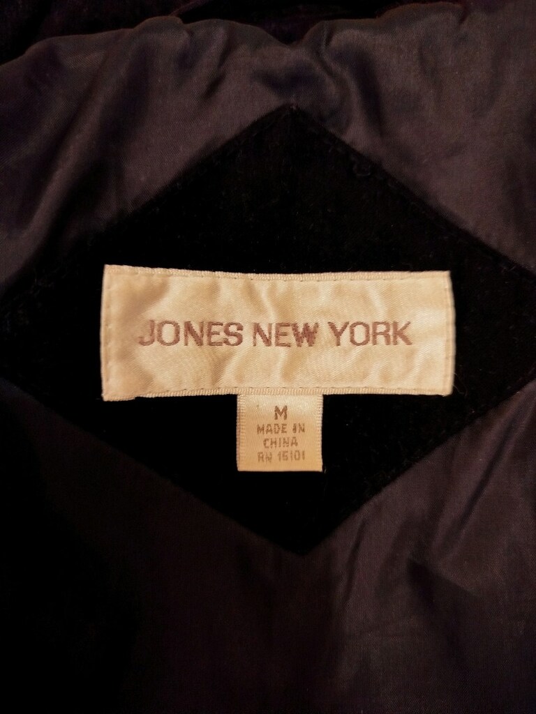 Yeni gibi çok kalın mont Amerika'dan alındı Jones New York marka - 8