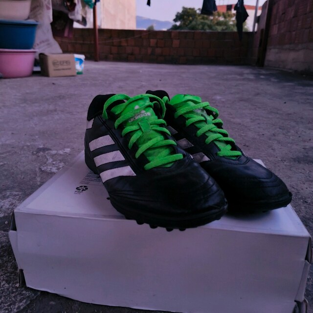 Adidas BB0585 Halı Saha Krampon 40.5 Numara Siyah Orijinal