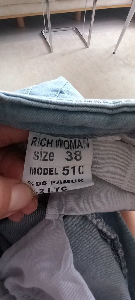 kot pantalon bel 31 cm — görsel 4/7
