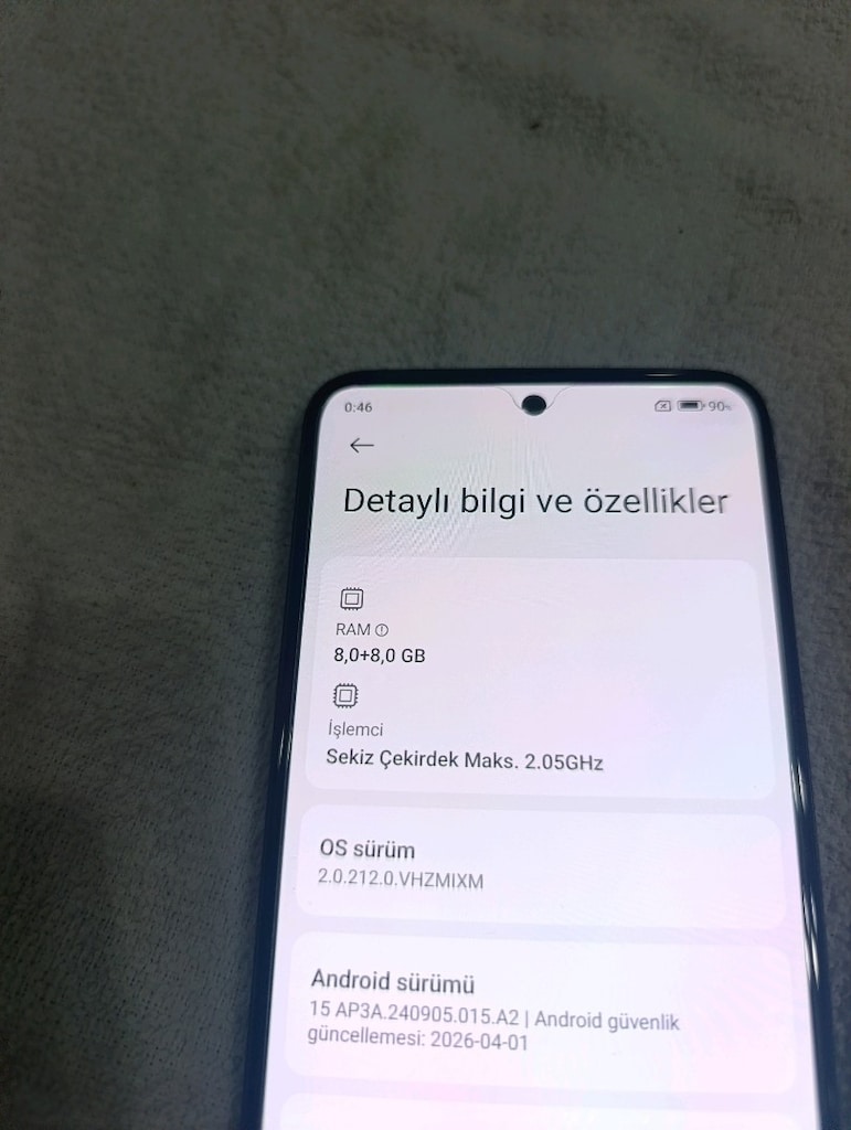 redmi not 12s 8+8 RAM 256 GB - 6