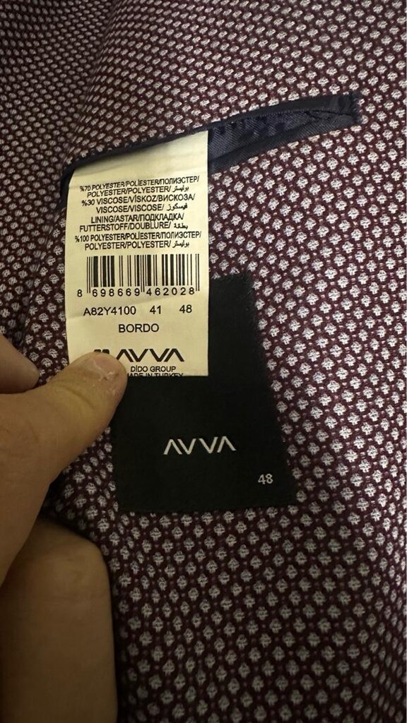 AZ KULLAILMIŞ AVVA 48 BEDENYAZLIK BLAZER CEKET — görsel 3/3