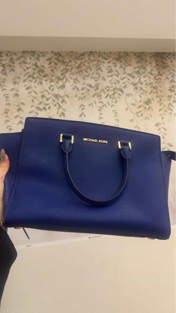Lacivert Michael Kors Orjinal Çanta - 5