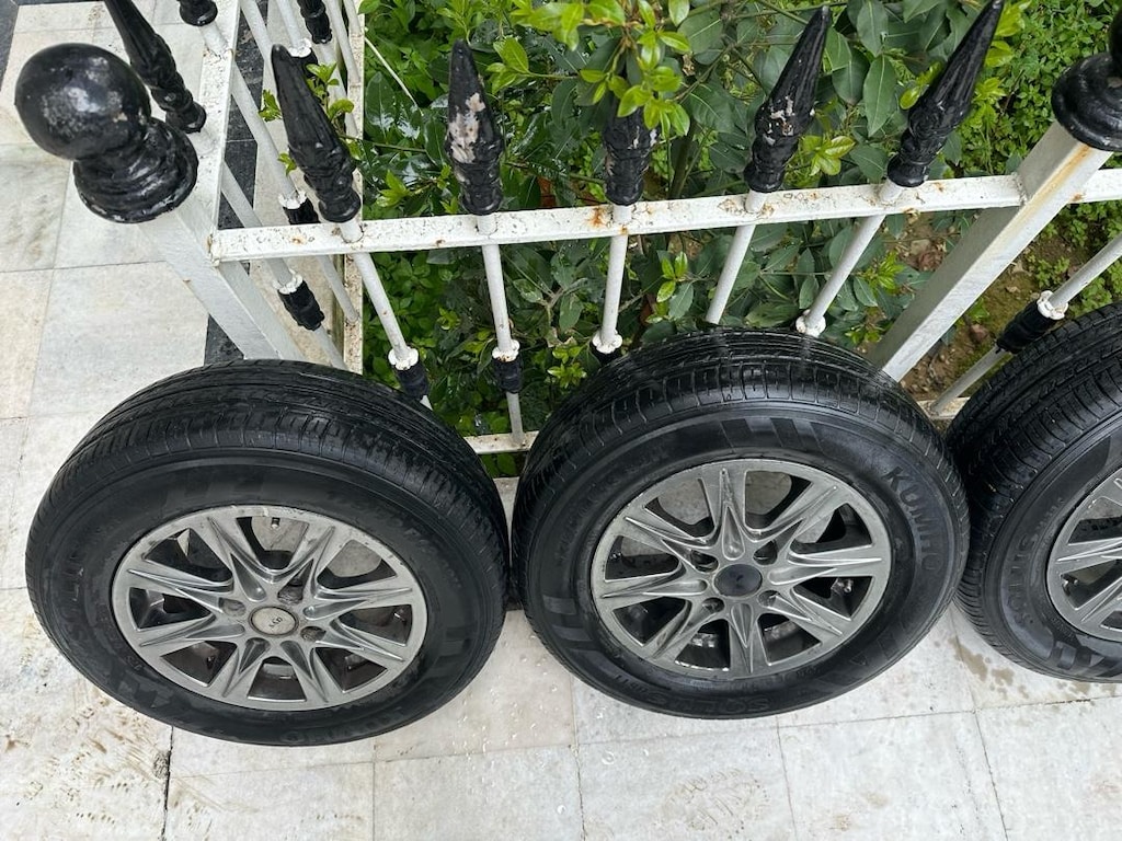 Advan Racing jant lastik takımı kumho 175.70.13.dür çatlak vsss yok - 10
