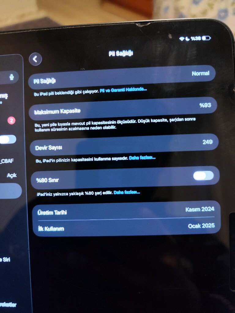 iPad M4 256GB Ultra Retina XDR Ekran iPadOS Tablet Space Black
