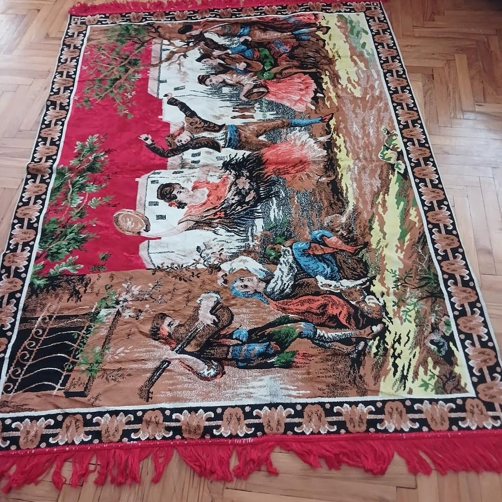 antika duvar halısı - 2