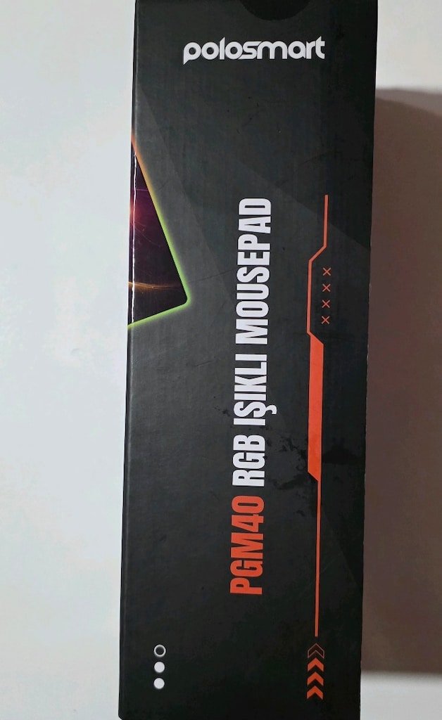 Polosmart PGM40 ışıklı Mouse pad. Sıfır kutusunda. - 8