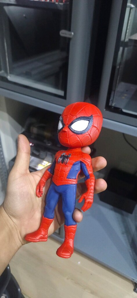 Spider-Man Örümcek Adam 3D Baskı Koleksiyon Figürü - 4
