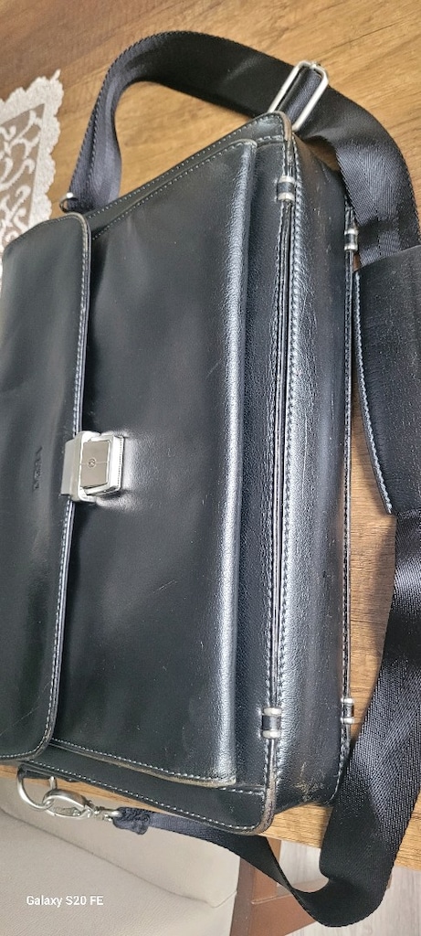 DESA Hakiki Deri Evrak ve Laptop cantasi