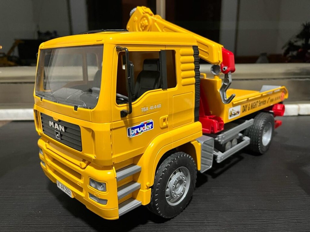 bruder MAN-JEEP çekici - 6