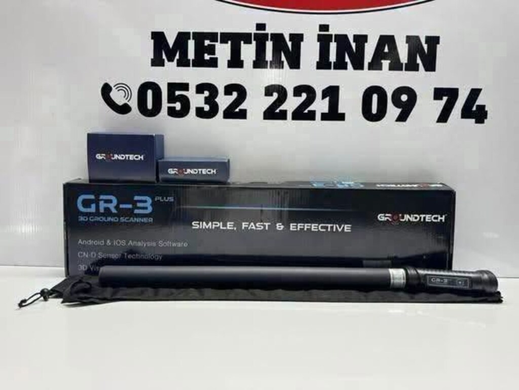 İKİNCİ EL CONRAD GR-3 PLUS YERALTI GÖRÜNTÜLEME CİHAZI TERTEMİZ - 4