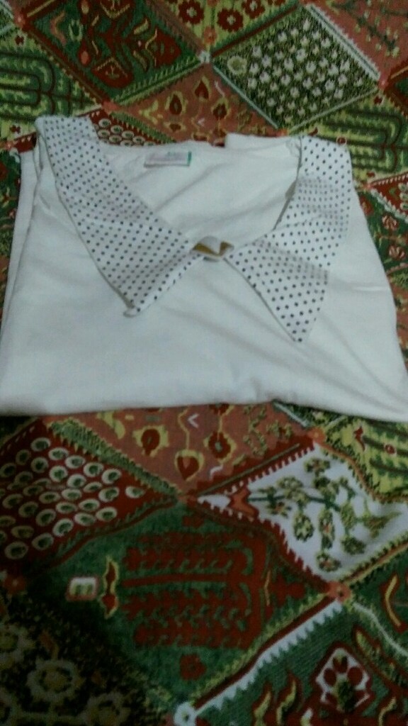 Beyaz renk Bluz M/ L Beden - 12