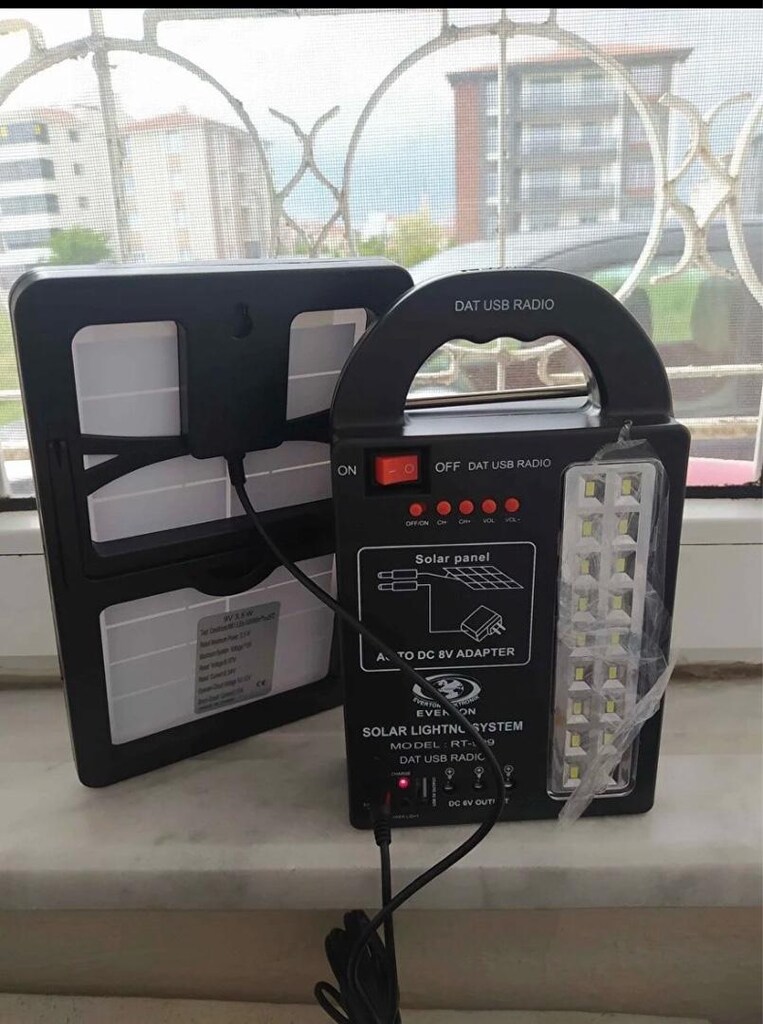 SON FİYAT ETLİK TESLİM SIFIR ÜRÜN GÜNEŞ ENERJİLİ POWERBANK USB ÇIKIŞI - 3