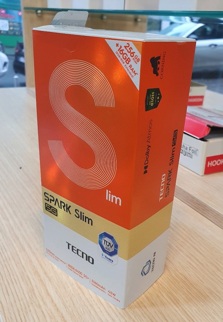 Tekno Spark Slim 5G 256GB 8+8 16GB RAM - 2