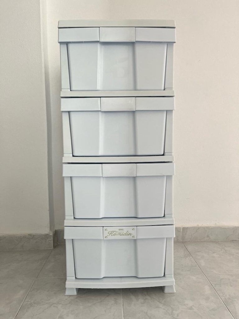 Dört Katlı Çekmeceli Dolap - Kompdin - Mutfak - Banyo - 2