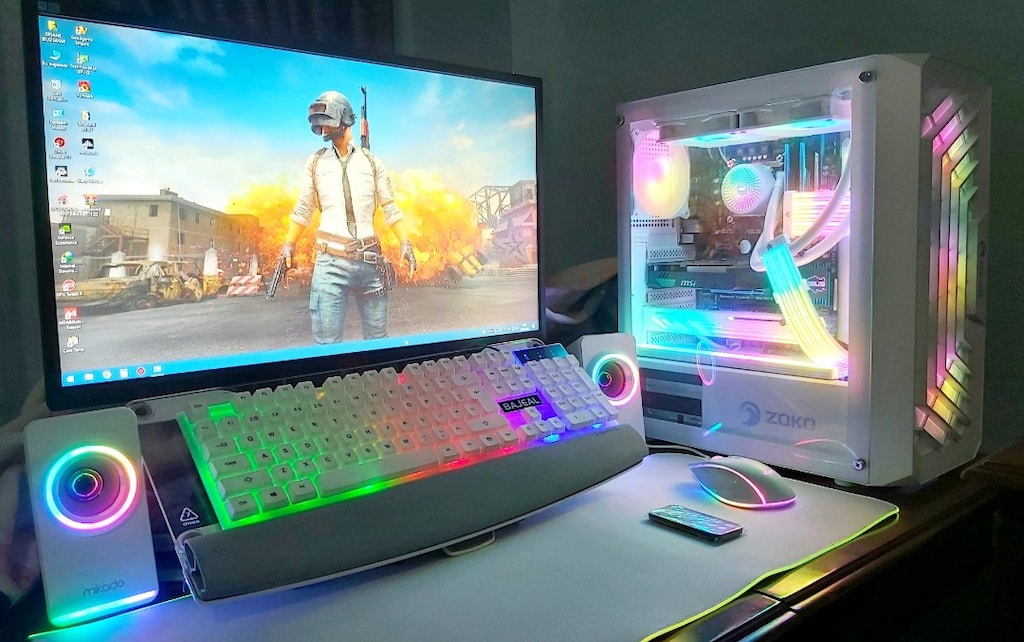 İ7 3770K 4.4GHZ MSI RX 5600XT OC 6GB 1TB SSD+256gb ssd 32REM 650+80ps - 3