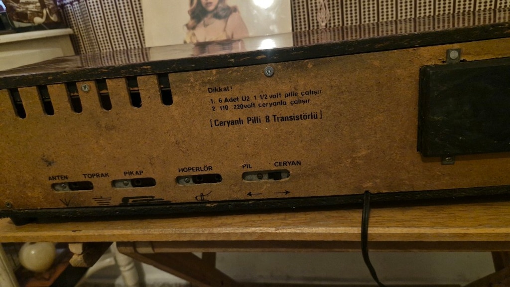 eski radio tertemiz - 6