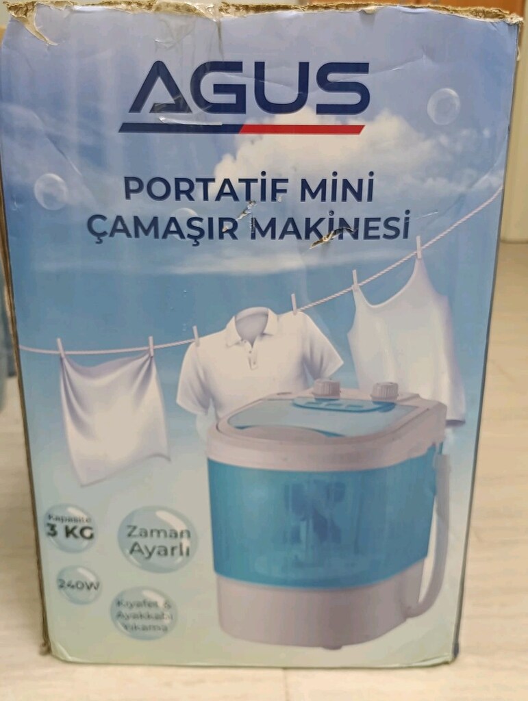 portatif çamaşır makinesi - 3