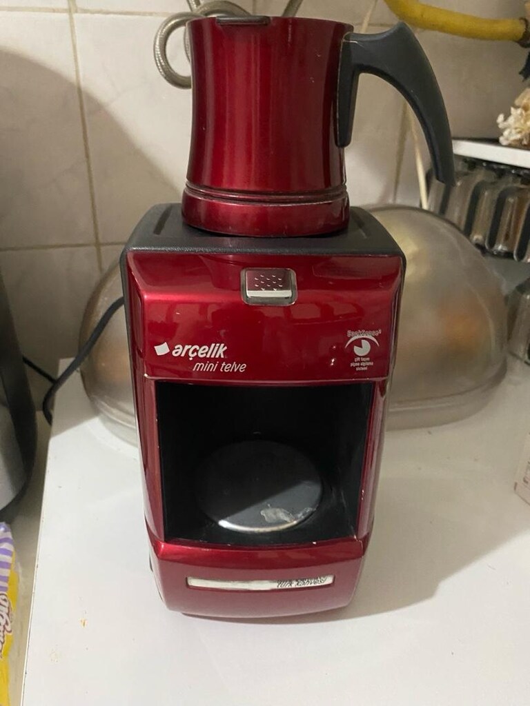 Arçelik Kırmızı Türk Kahve makinesi - 3