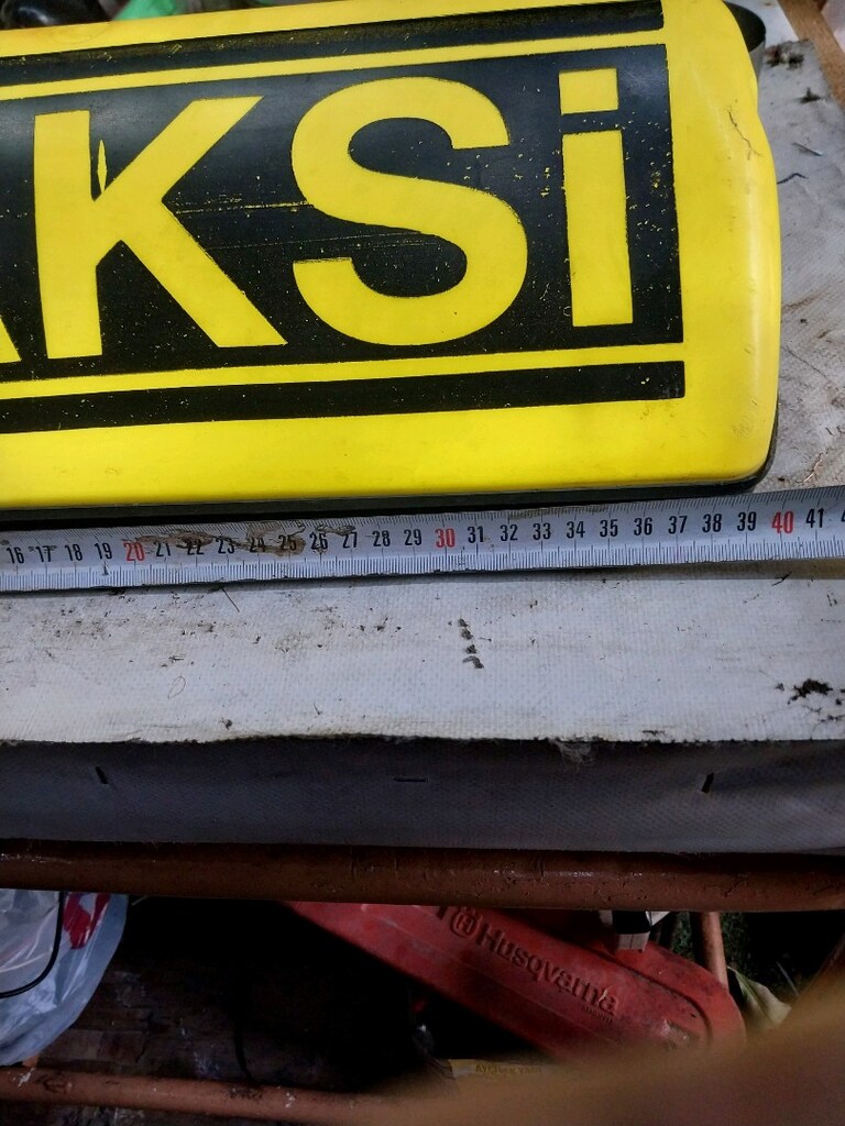 araç üstü taksi levhası ışıklı mıknatıslı - 2